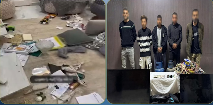 الداخلية تفك غموض فيديو سرقة شقة بالعاشر من رمضان وتضبط الجناة